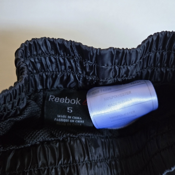 REEBOK Boys Windbreaker Jogger Pants elastic waist size 5 - Picture 3 of 6